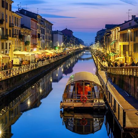 밀라노 Duomo-Navigli Charming And Modern With Fast Wifi 아파트 외부 사진